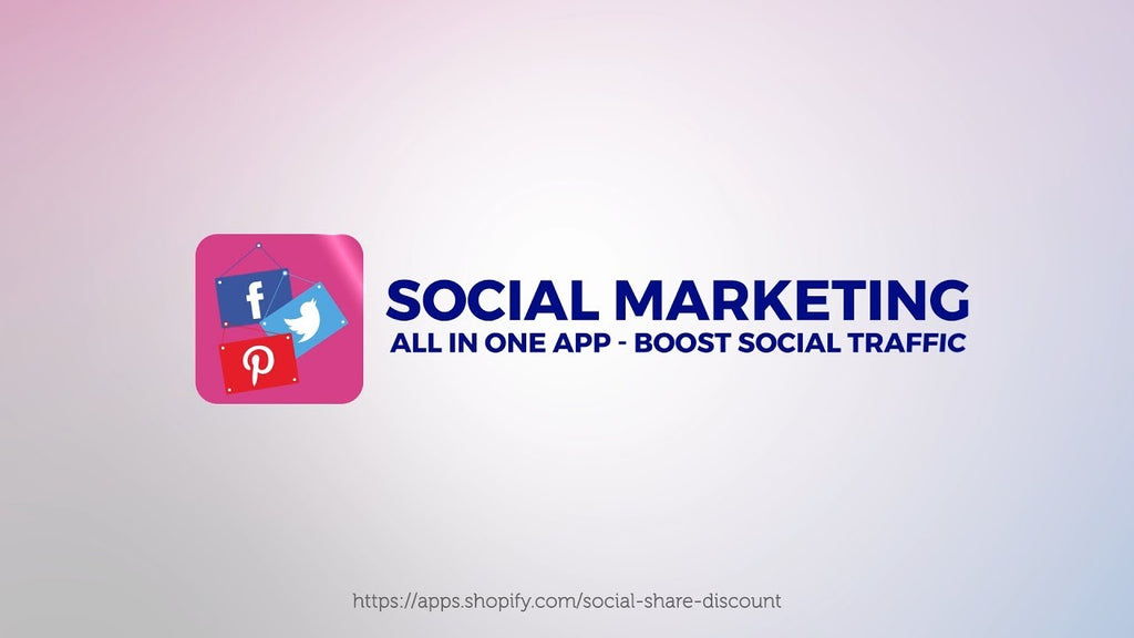 Social Marketing All in One APP Boost Social Traffic on Shopify