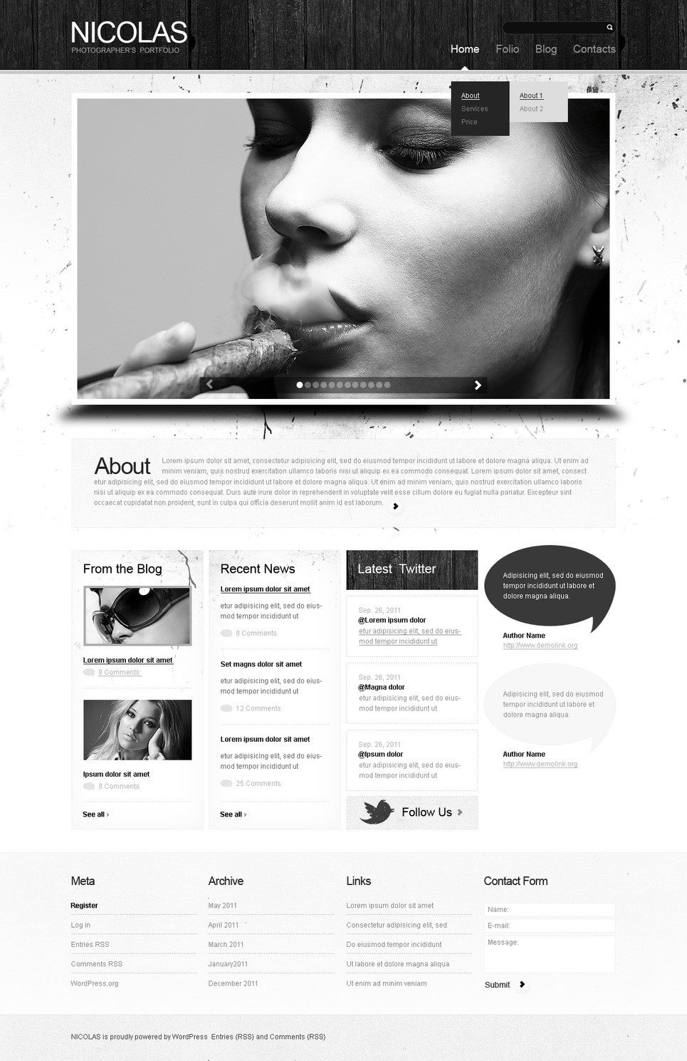 WordPress Themes - GoWebBaby.Com