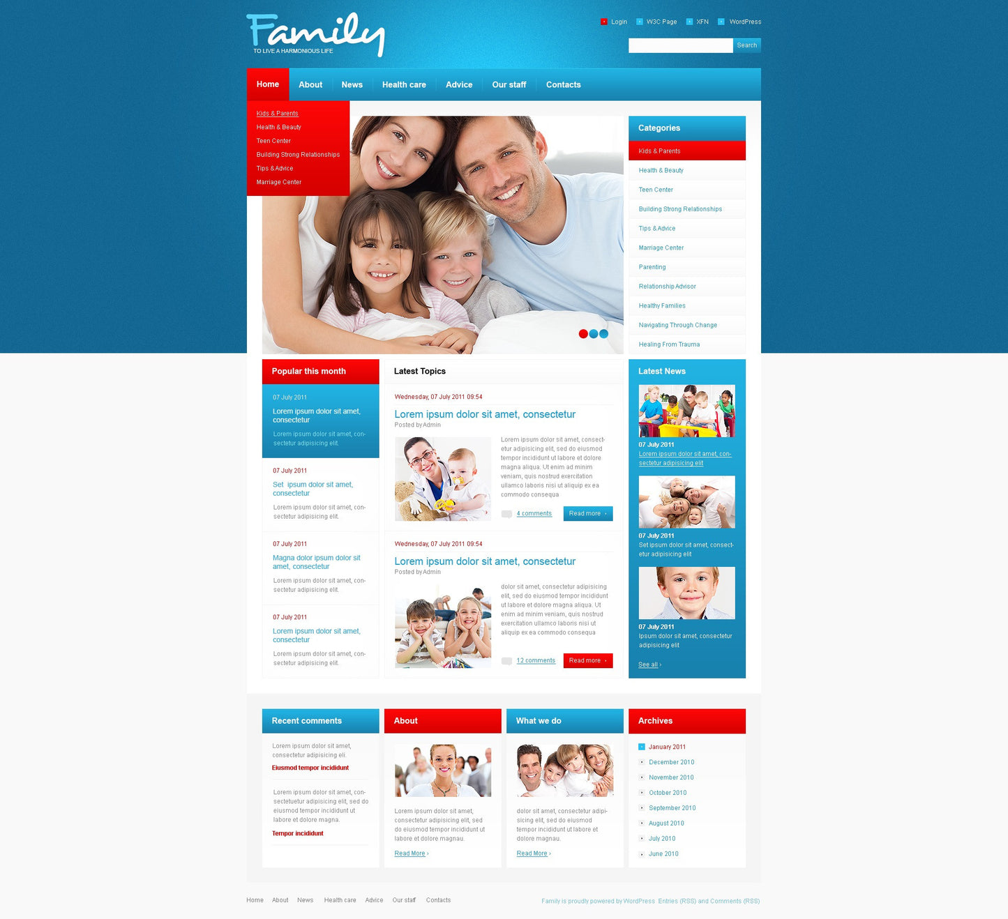 WordPress Themes - GoWebBaby.Com