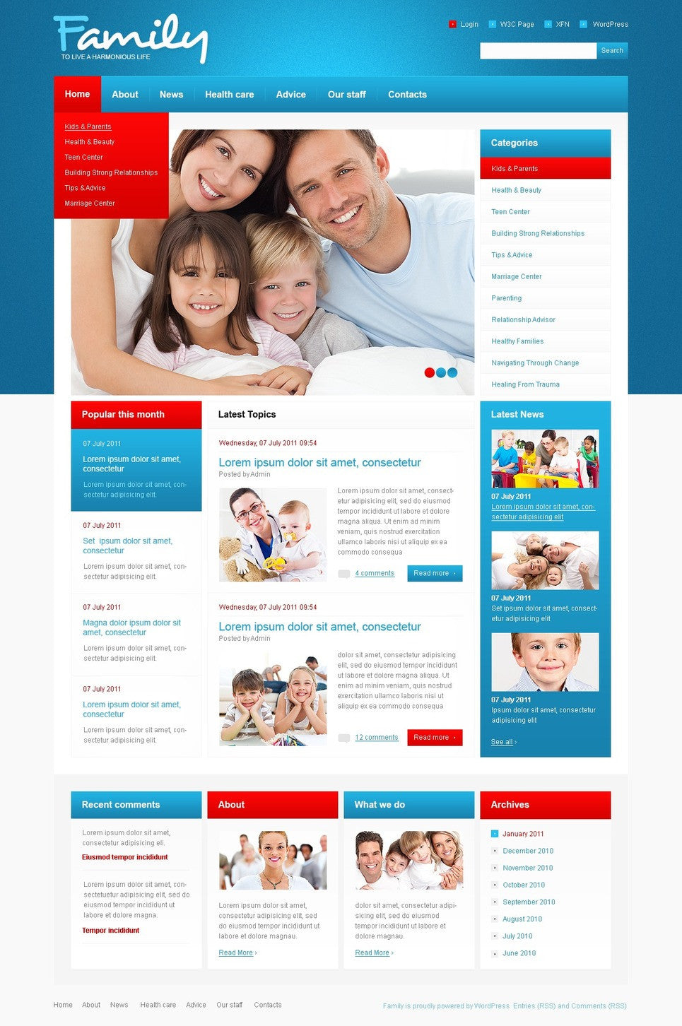 WordPress Themes - GoWebBaby.Com