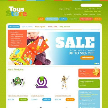 Magento Themes - GoWebBaby.Com