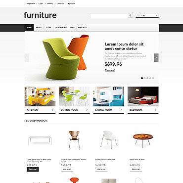 Furniture Store WooCommerce Website Design - GoWebBaby.Com