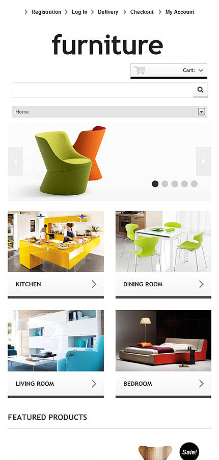 Furniture Store WooCommerce Website Design - GoWebBaby.Com