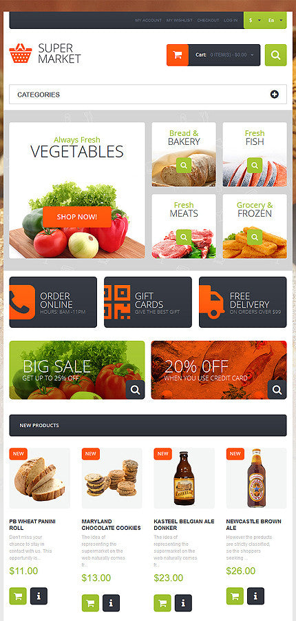 Magento Themes - GoWebBaby.Com