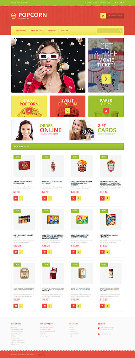 Magento Themes - GoWebBaby.Com