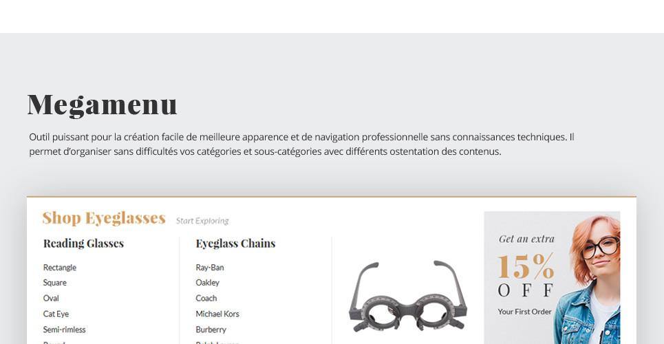 Eyewear Store Magento Website Design - GoWebBaby.Com